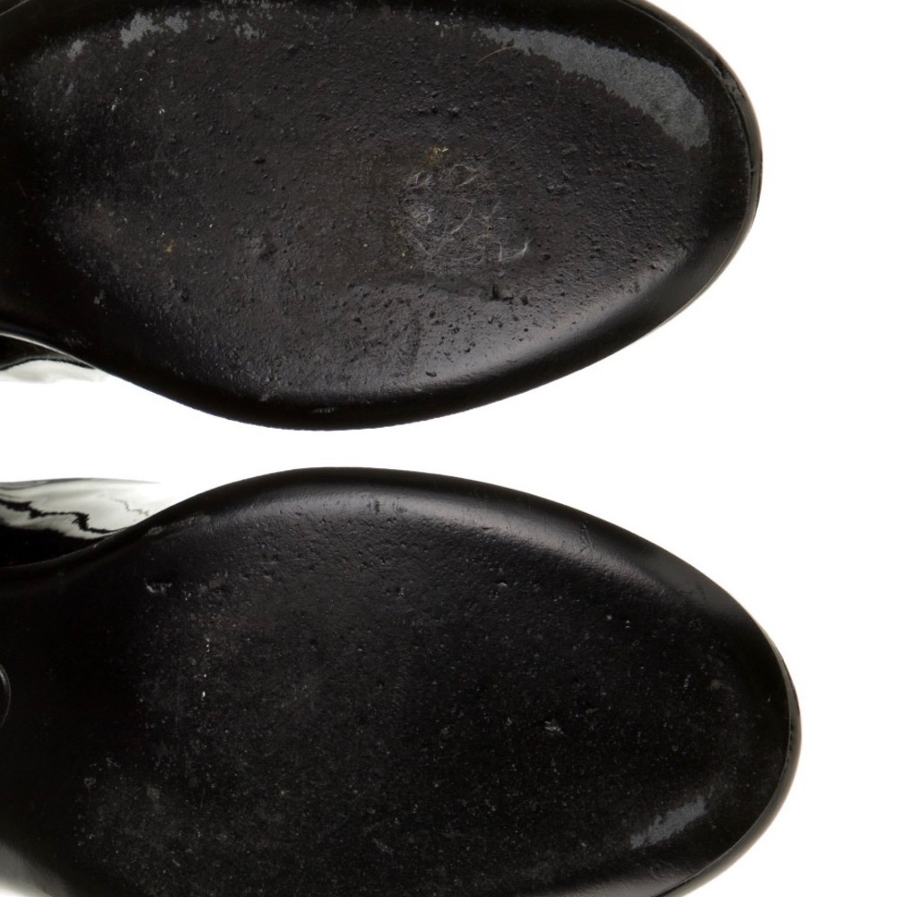 Chanel Interlocking CC Logo Oxfords Black Size 7.5 - Picture 13 of 17